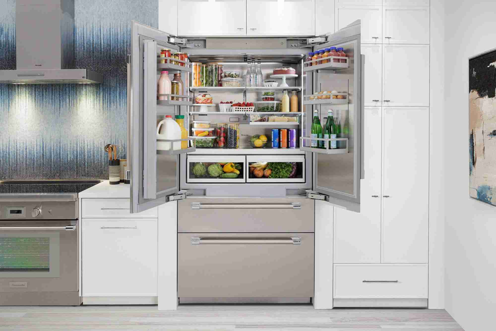 Built-in French Door Bottom Freezer Professional Stainless Steel