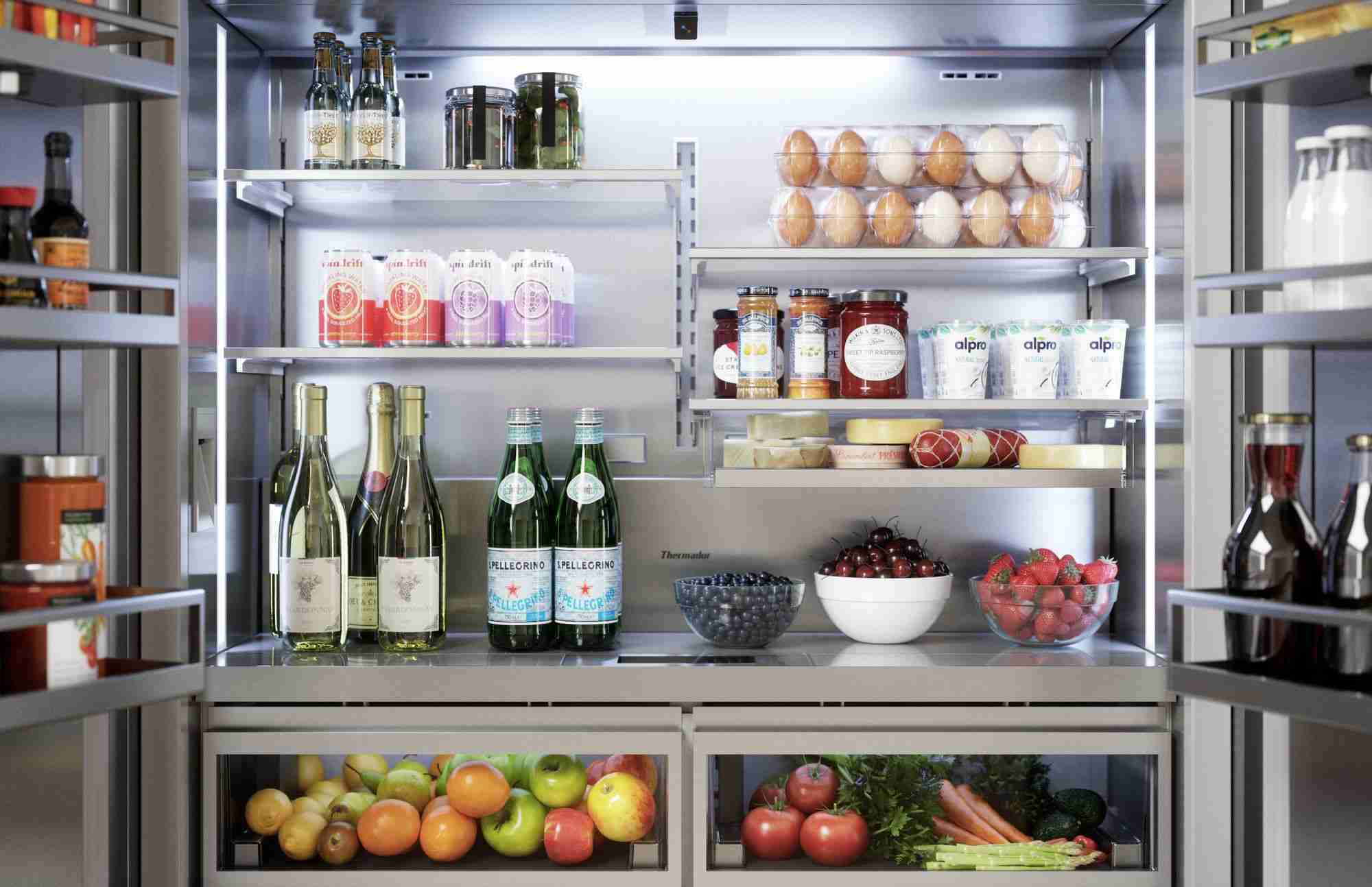 Built-in French Door Bottom Freezer Masterpiece Stainless Steel