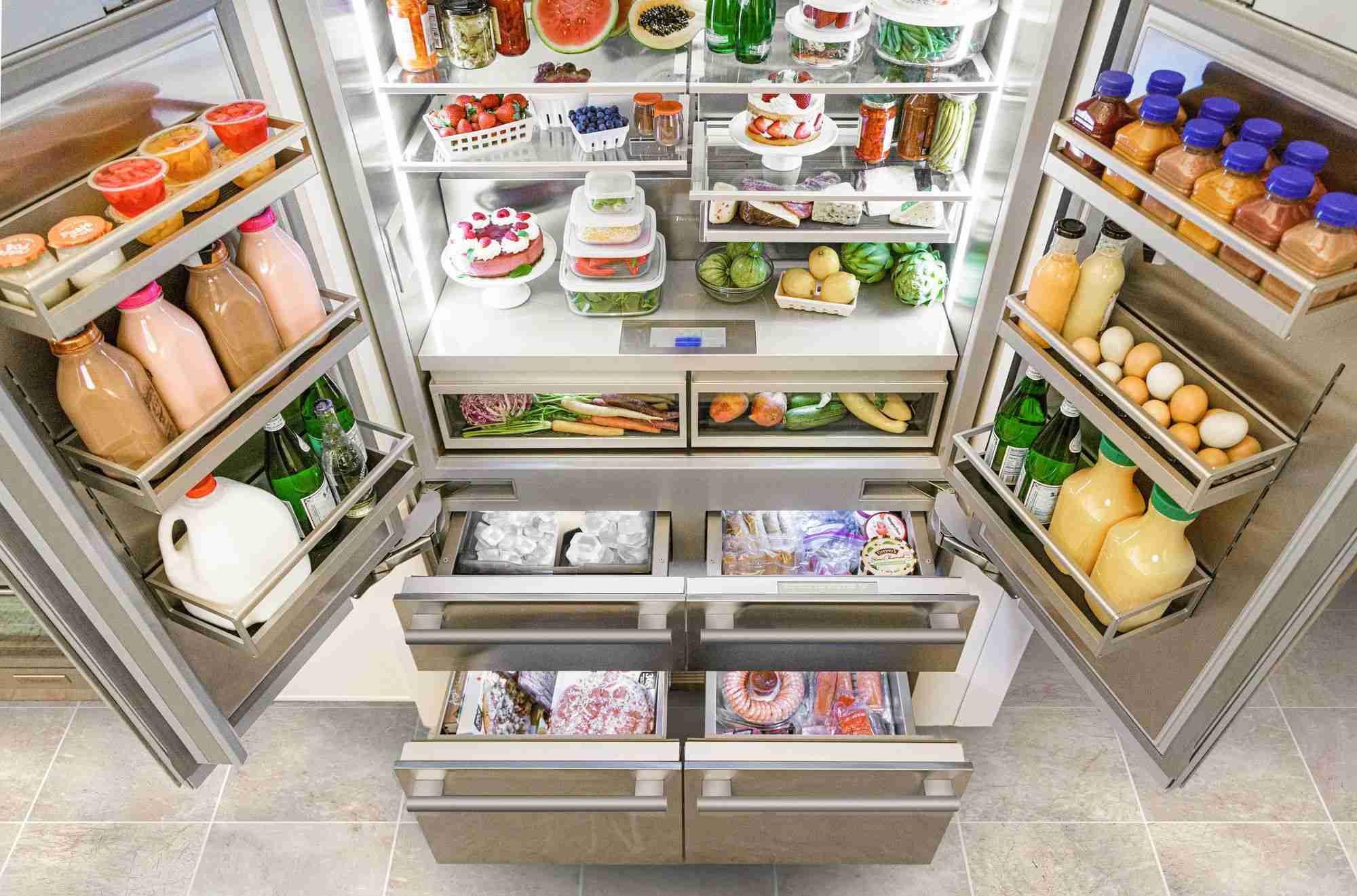 ☆メゾンラボ 冷蔵庫 Built-in French Door Bottom Freezer Masterpiece Stainless Steel