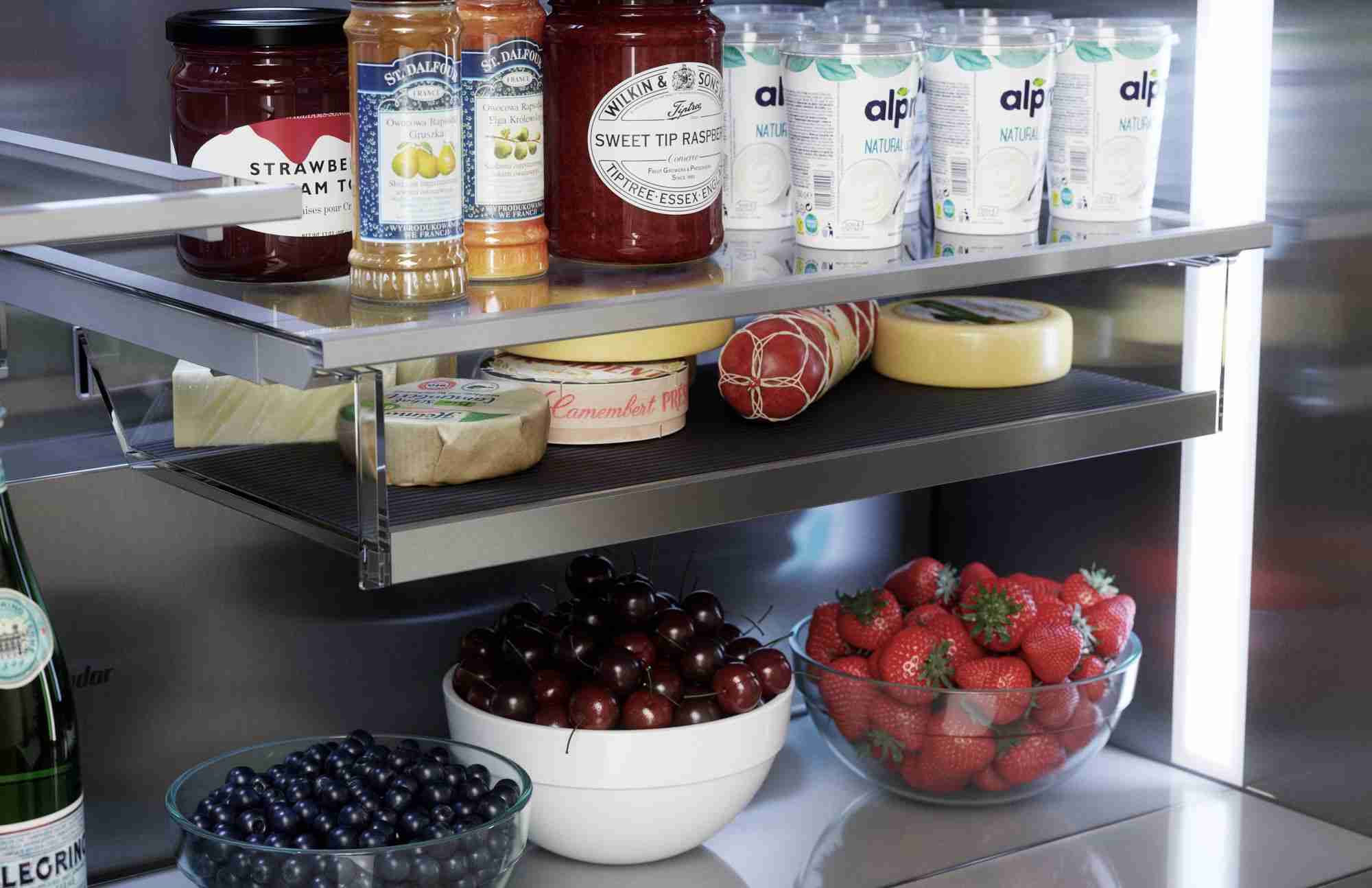 Built-in French Door Bottom Freezer Masterpiece Stainless Steel
