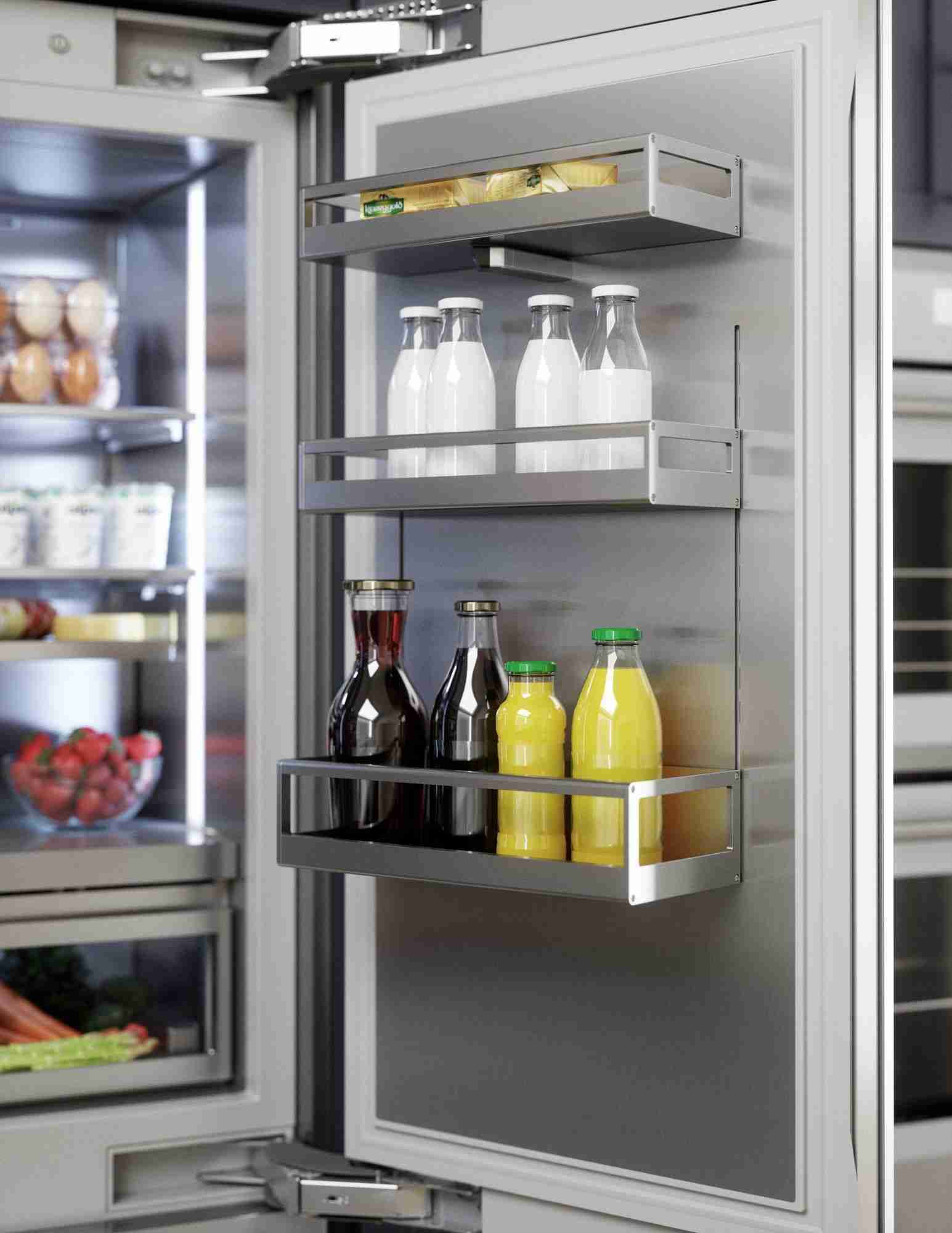 Built-in French Door Bottom Freezer Masterpiece Stainless Steel