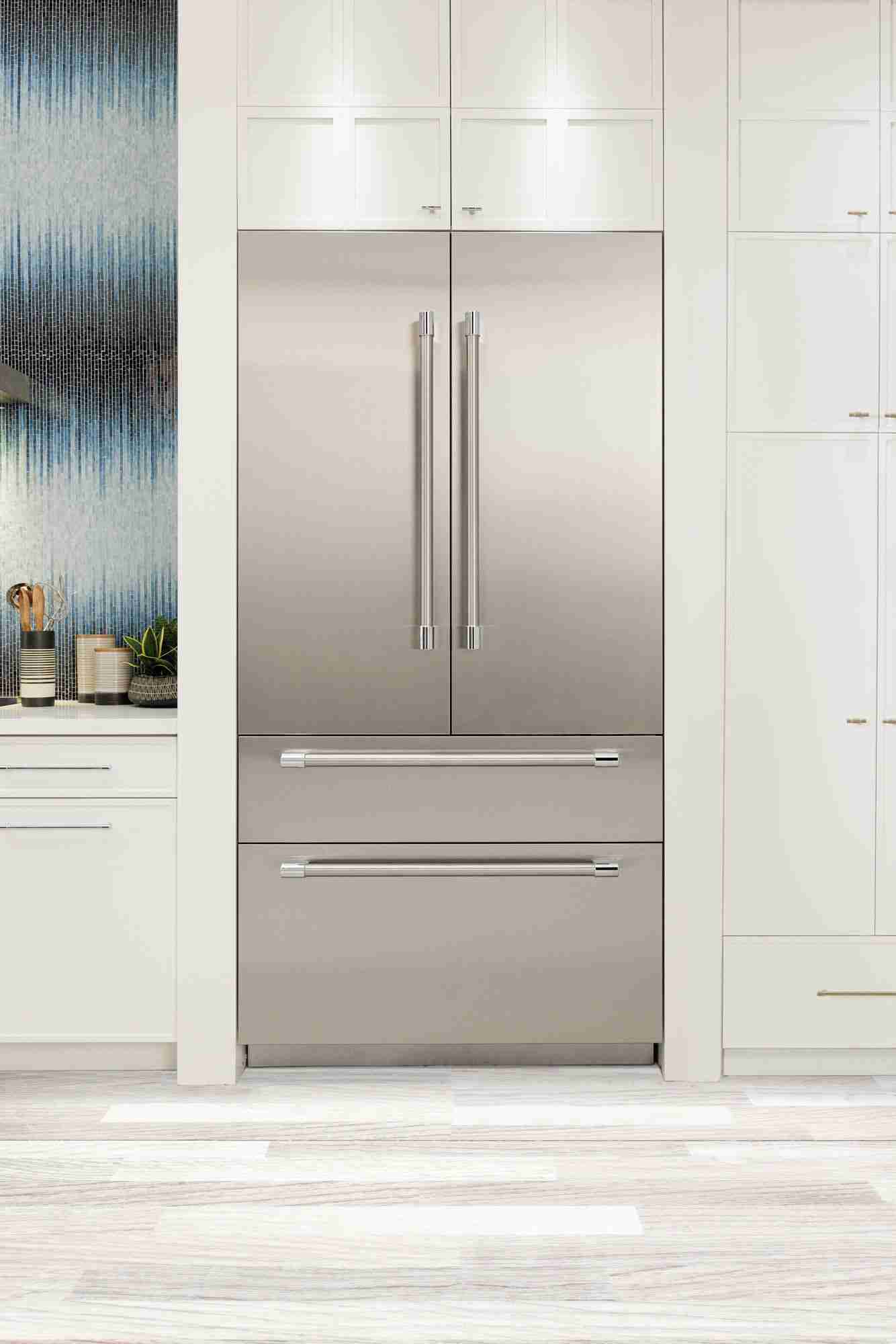 Built-in French Door Bottom Freezer Professional Stainless Steel