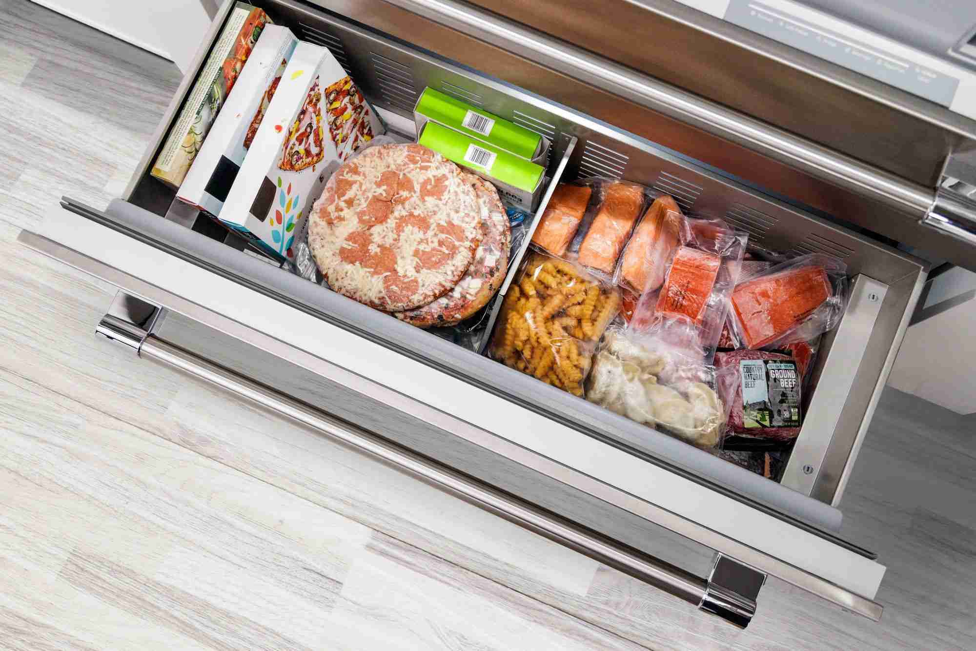 Built-in French Door Bottom Freezer Professional Stainless Steel