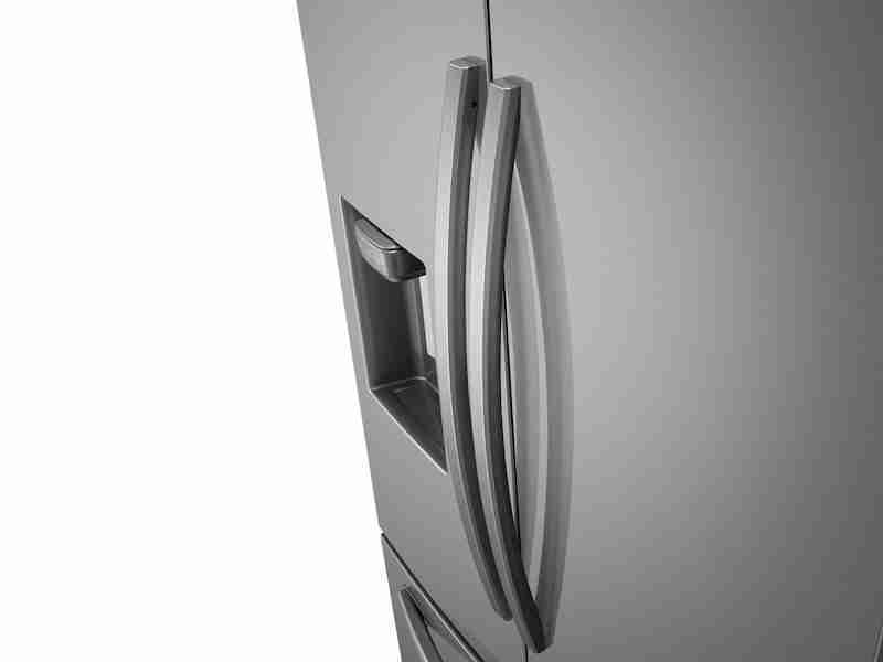 28 cu. ft. 3-Door French Door, Full Depth Refrigerator with Dual Ice ...